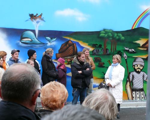 Les acteurs de la fresque