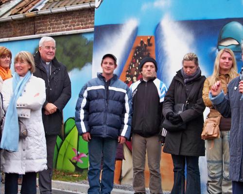 Les acteurs de la fresque