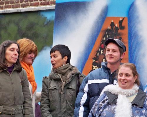 Les acteurs de la fresque