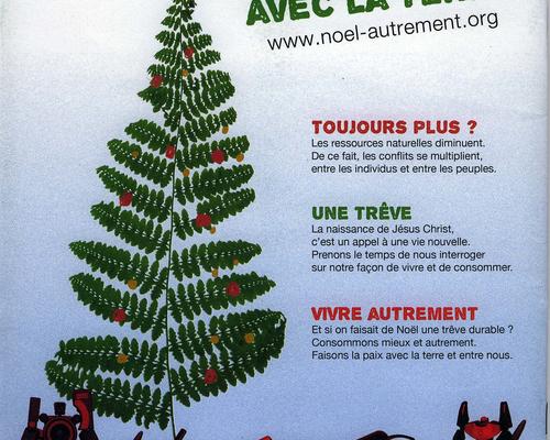 affiche Noël autrement