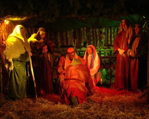 Tous les personnages de la crèche