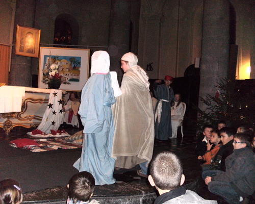 Marie et Joseph partent pour Jérusalem