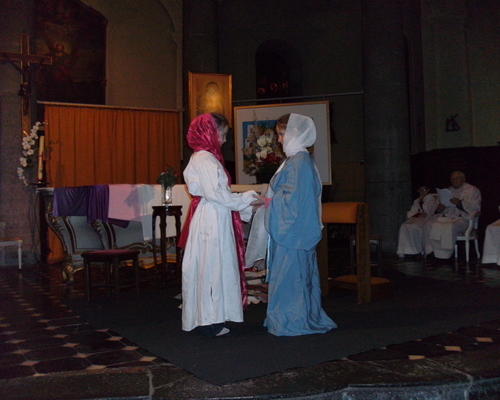 Marie visite  Elisabeth