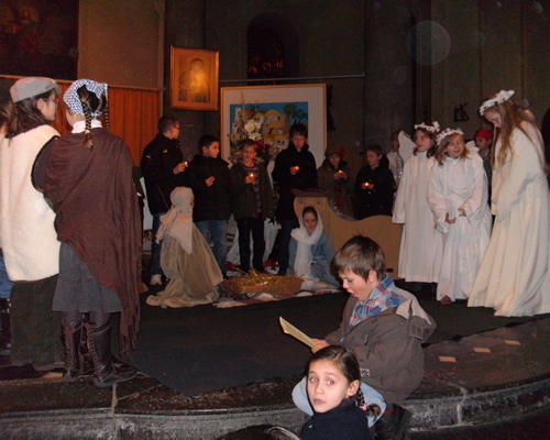 les anges chantent la Gloire de Dieu