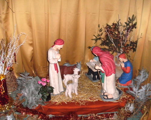 crèche de l'église St André de Fenain