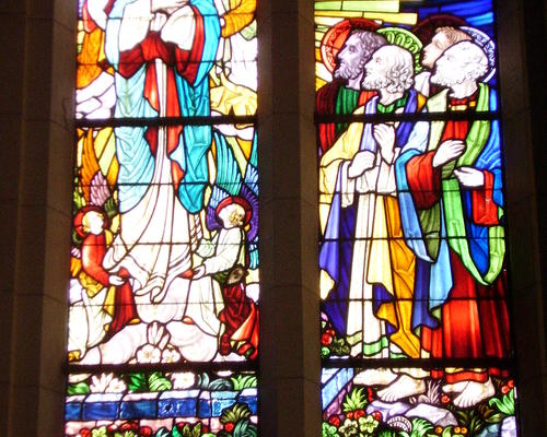 vitrail de l'Assomption