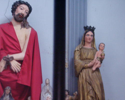 Statue chapelle du Bon Dieu