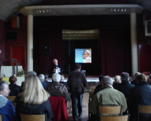 Projection sur le thème de la conversion de St Paul