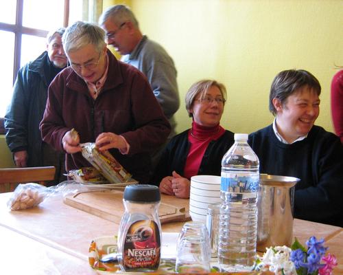 Marche et priere