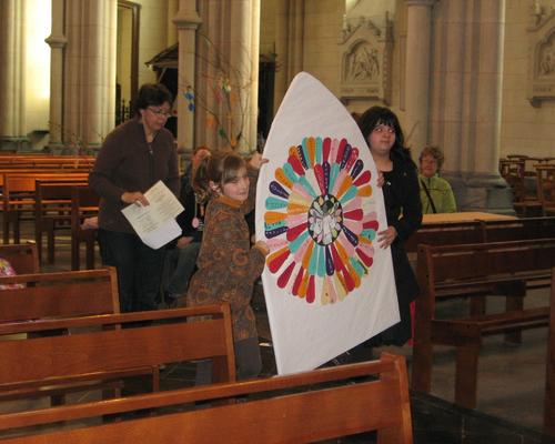 La rosace de la Veillee Pascale
