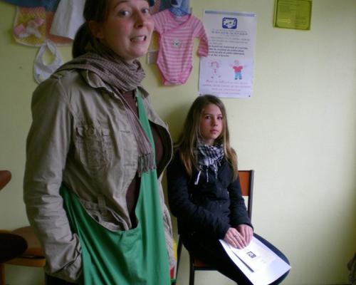 écoute attentive de la Présidente de SOS bébés