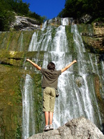 Face à la Cascade