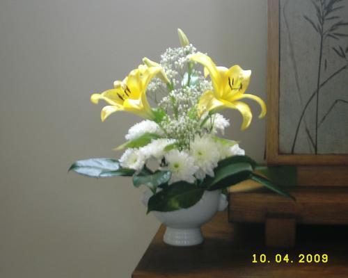 bouquet au tabernacle