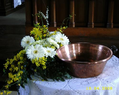 bouquet pour un bâptème