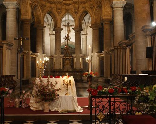 abbatiale réaménagée
