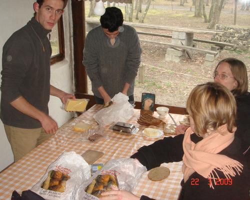 en plein travail ..