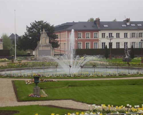 le jardin de l'évêché