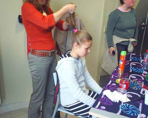 le salon de coiffure