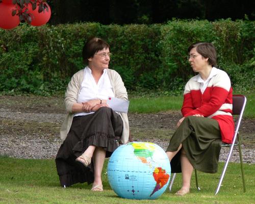 Lucile et soeur Marie