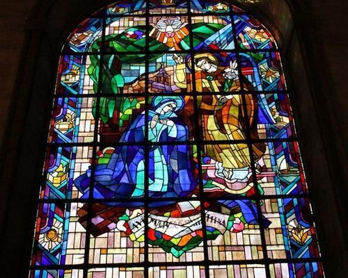 vitrail abbatiale