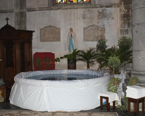 pisc ine baptismale