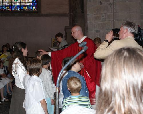 DSC0Pentecôte: baptême des catéchumènes0902