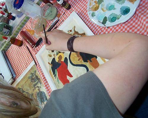 peinture des icones