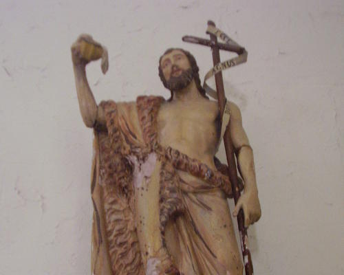 statue st Jean Baptiste