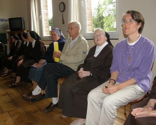 A la salle de Communauté du Carmel