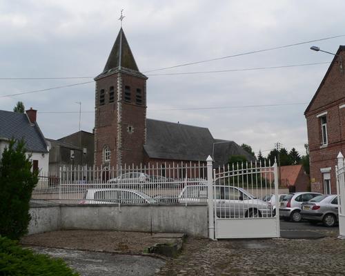 église vue de chez nos hôtes
