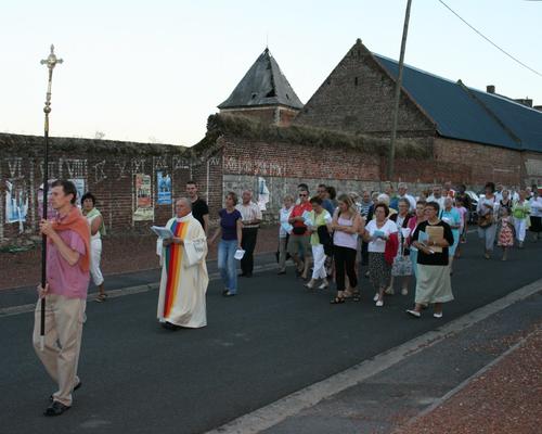 Procession aux flambeaux