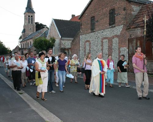 Procession aux flambeaux