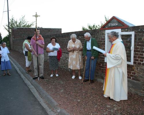 Procession aux flambeaux
