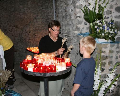 Procession aux flambeaux