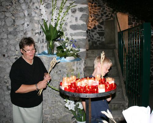 Procession aux flambeaux