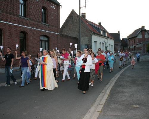Procession aux flambeaux