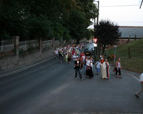 Procession aux flambeaux