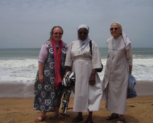 sur la plage