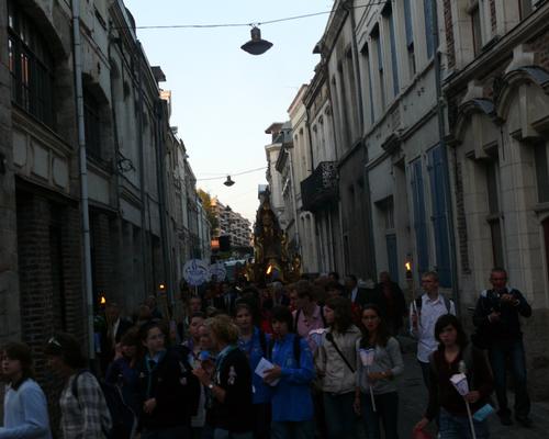dans les rues du Valenciennes historique