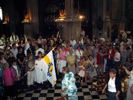 Groupe A  la CathAcdrale de Cambrai