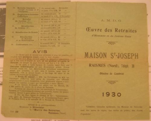 Un programme des retaites de 1930 pour les hommes !
médecins, soldats, mineurs, soldats libérés, prêtres... à chacun son programme