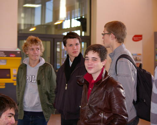 A la gare de St Quentin