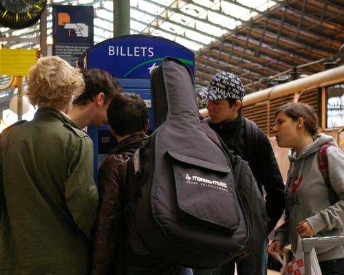 à la gare du Nord