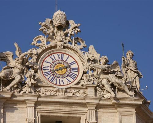 horloge droite