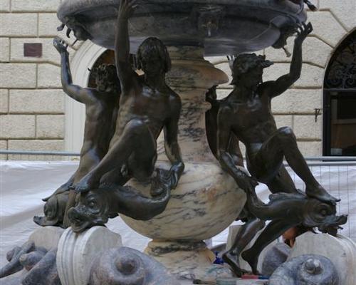 fontaine aux tortues
