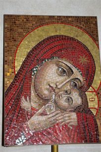 vierge mosaïque