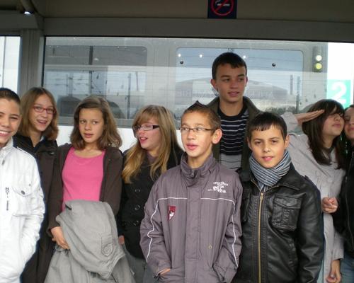 à la gare