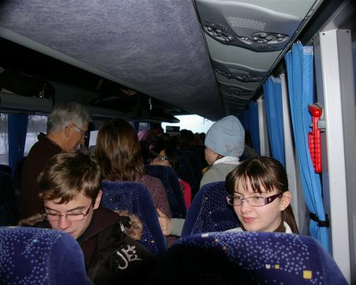 dans le bus