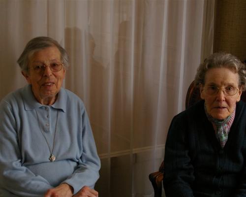 Soeur Germaine et Soeur Marie Dominique
