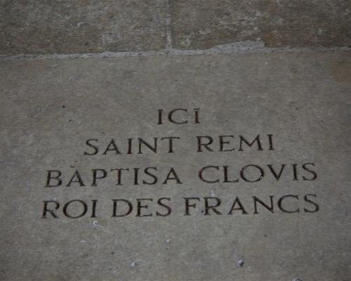 emplacement du baptistère
